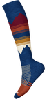 Smartwool Women's Ski Targeted Cushion Pattern OTC Socks Alpine Blue