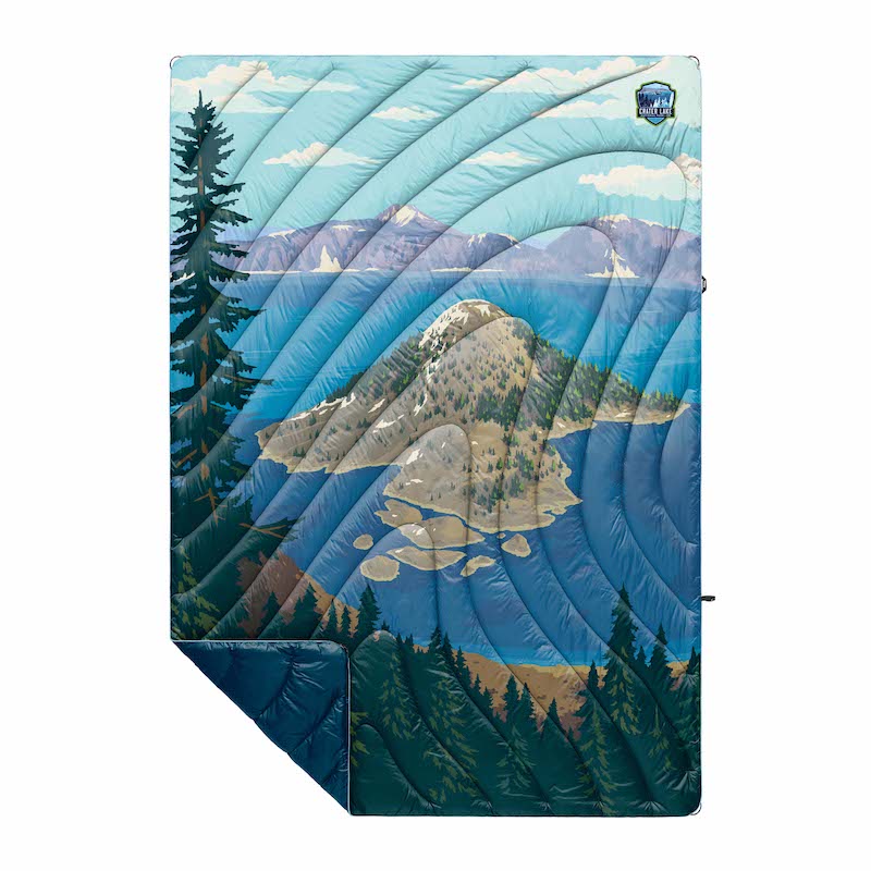 RUMPL Original Puffy Blanket 1 Person - National Parks Edition | J&H Outdoors