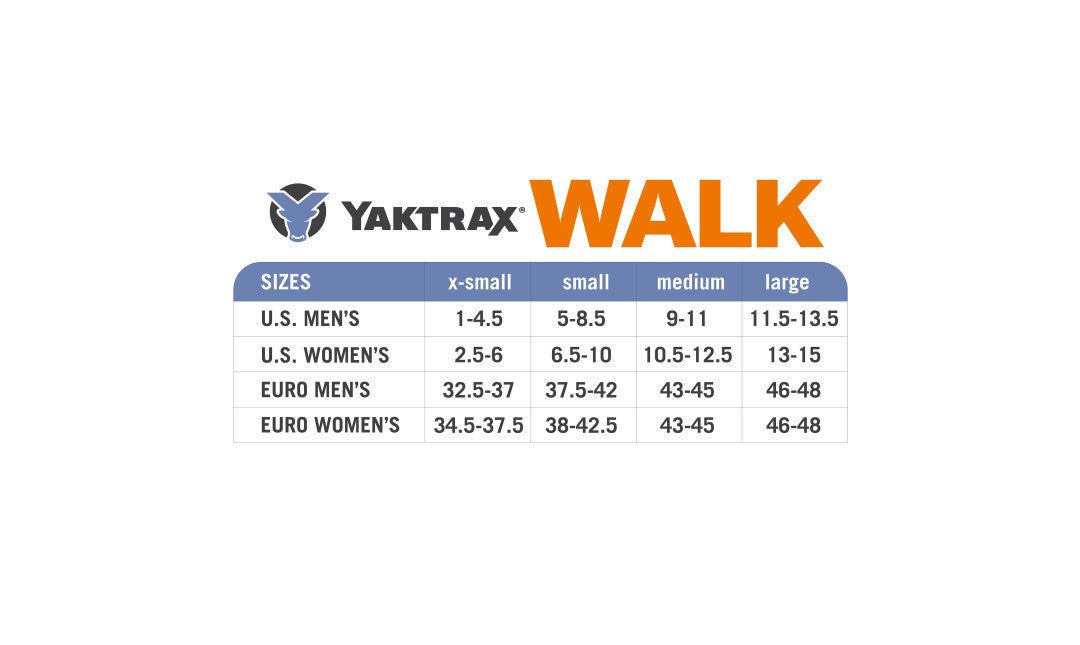 Yaktrax YAKTRAX Walk J&H Outdoors